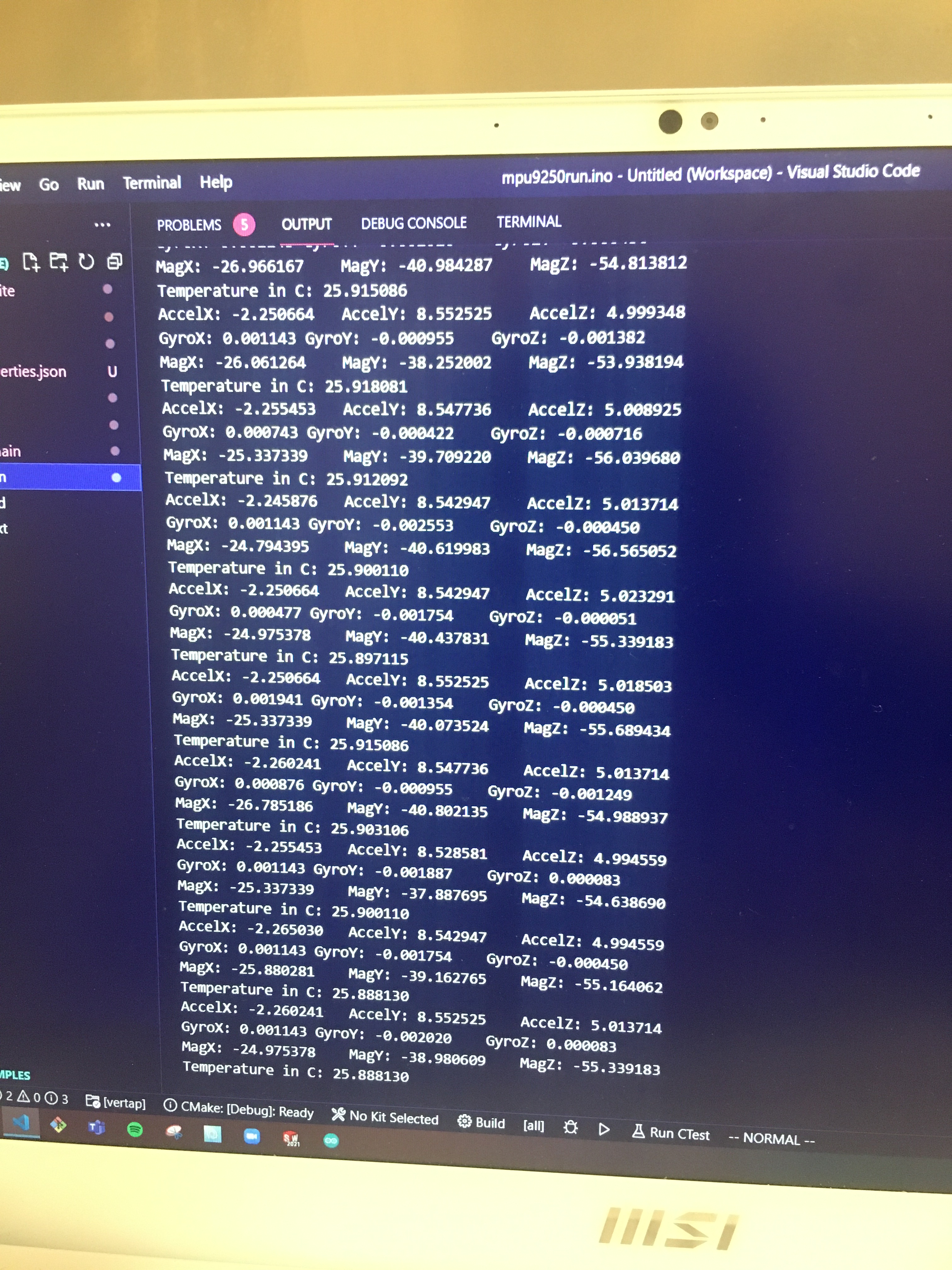 Raw Data Output Stream